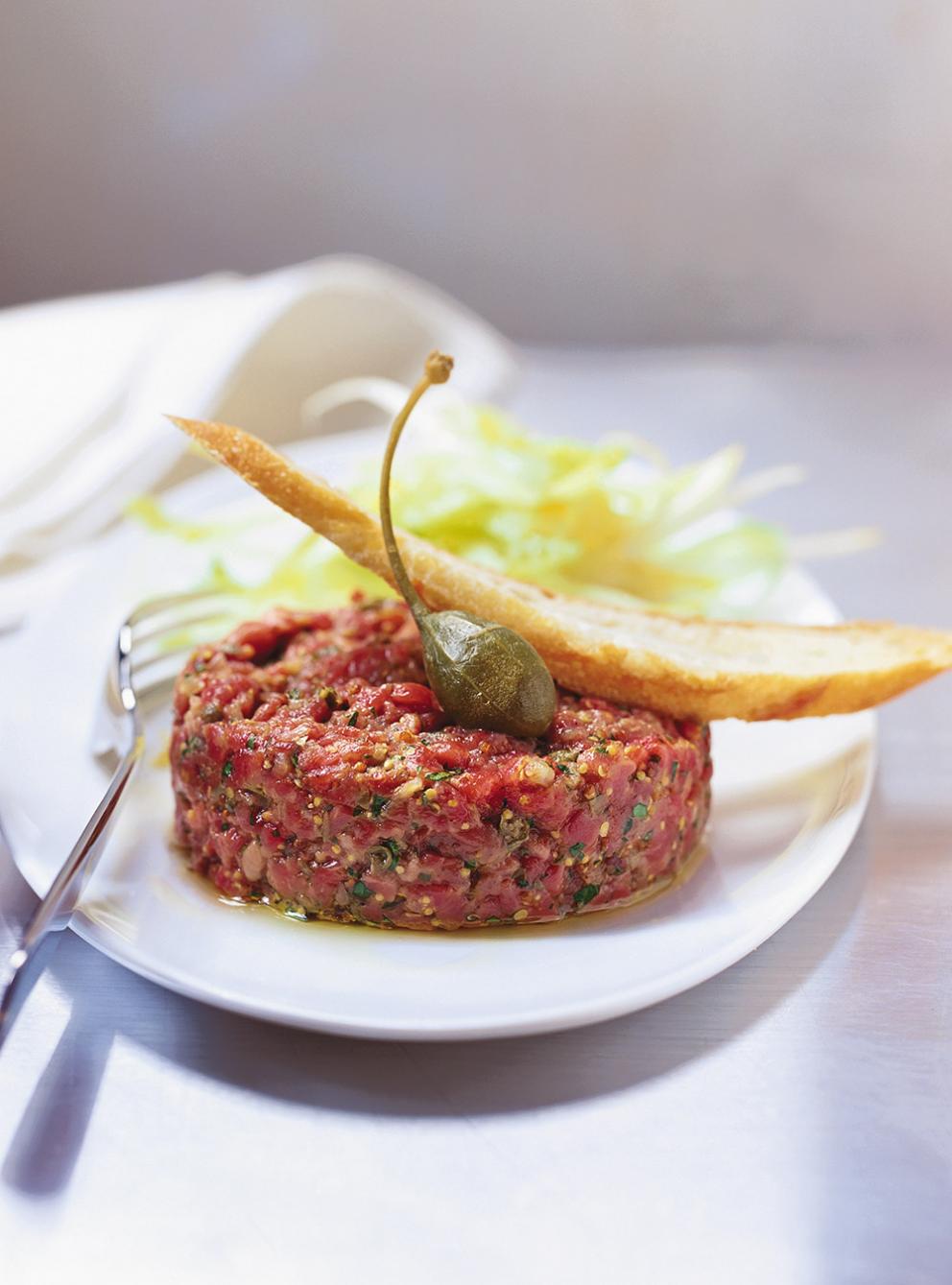 Tartare de boeuf classique