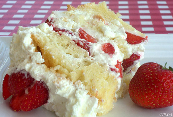 Shortcake aux fraises