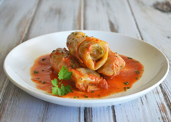 Les Rouleaux de Chou Farcis de Jovette - Stuffed Cabbage Rolls