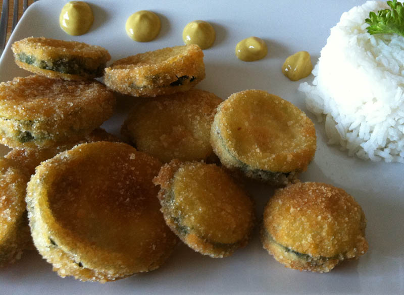 Courgettes Panées