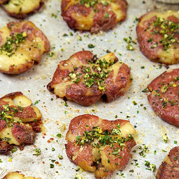 Leanne’s Smashed Potatoes