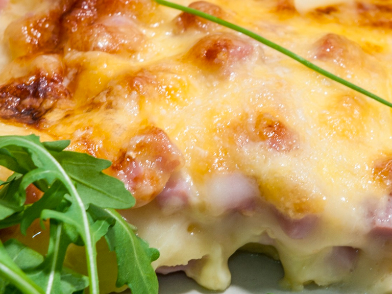 Lasagne au jambon de June la cliente de Sophie