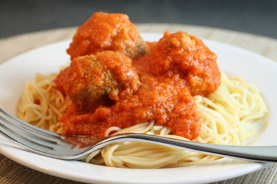 Spaghetti aux boulettes de Jovette