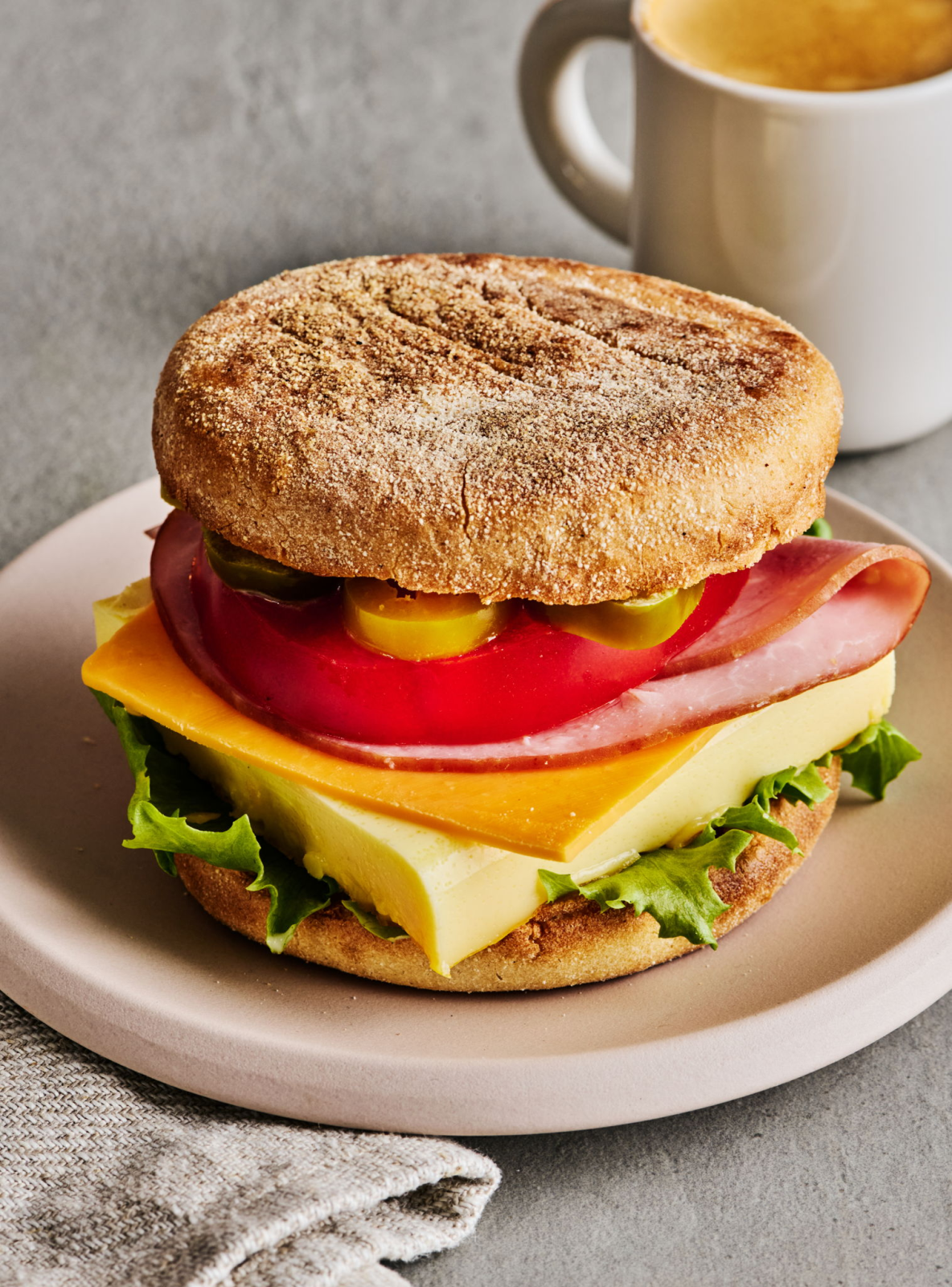 Sandwichs-déjeuner à l’omelette au four