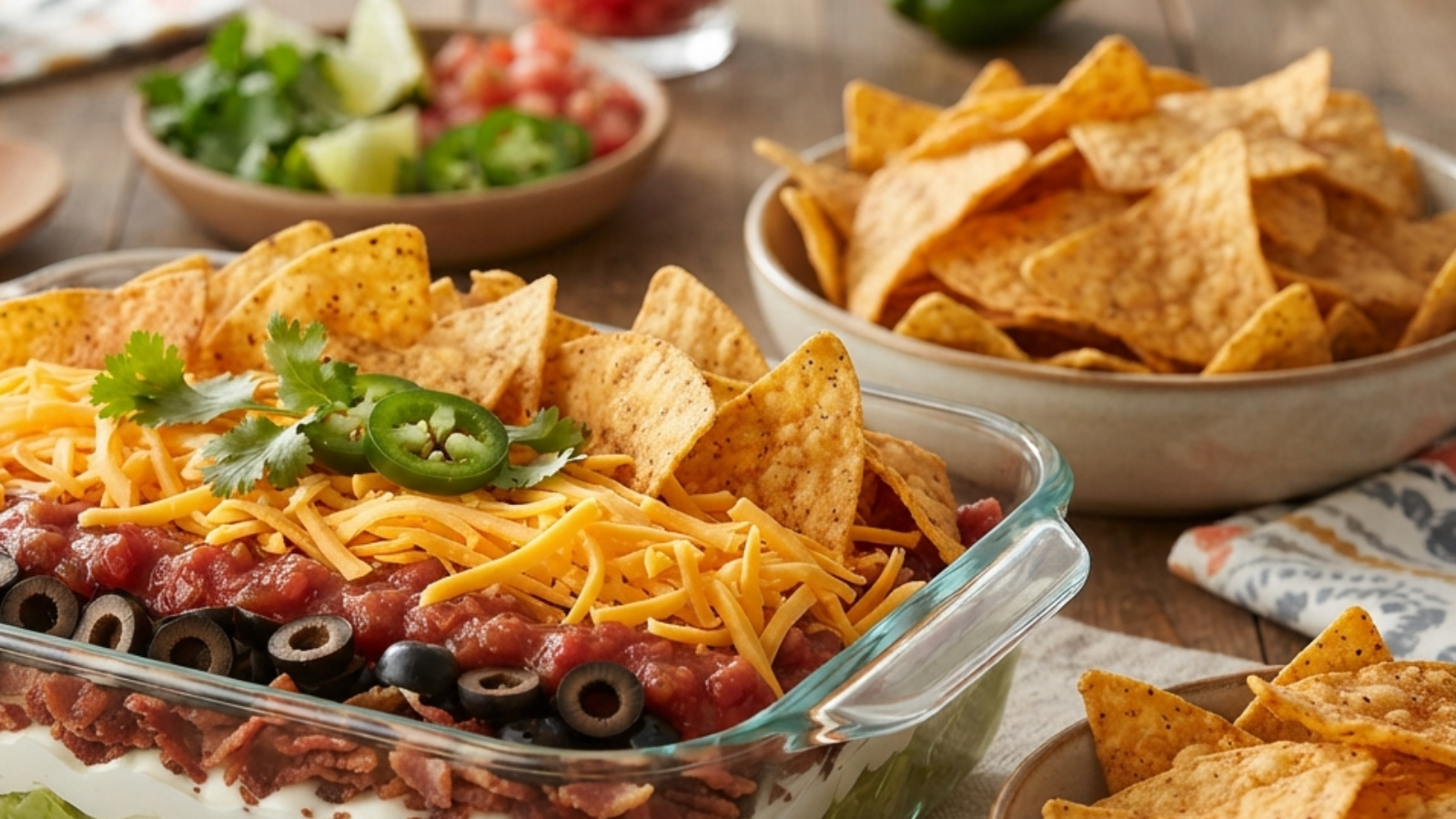 Le 7 Layer Dip de Roxane