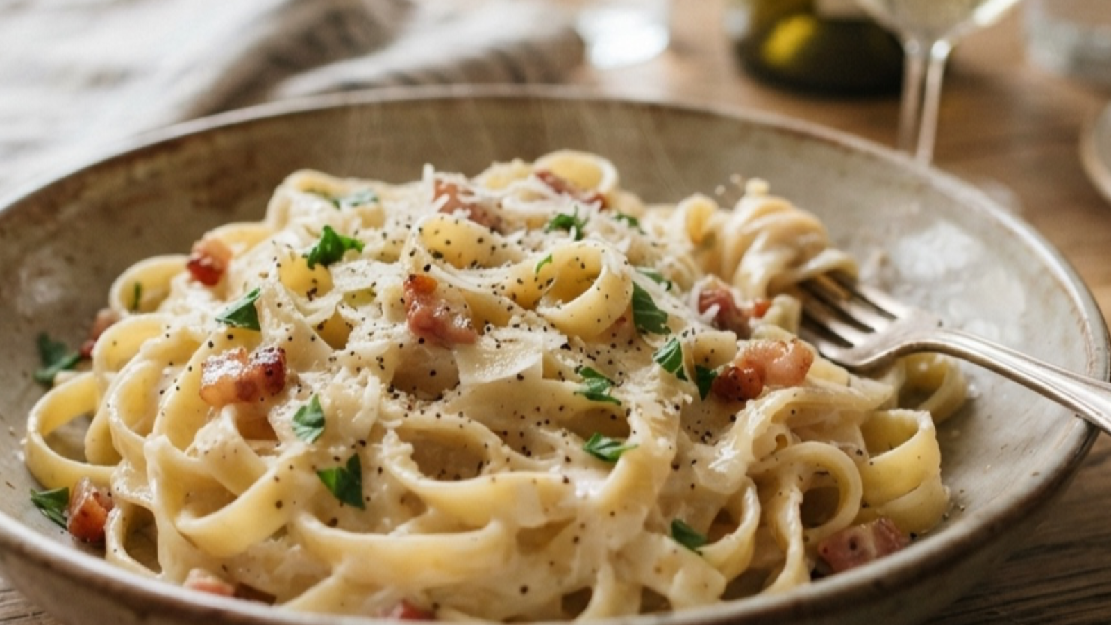 Fettuccine Alfredo