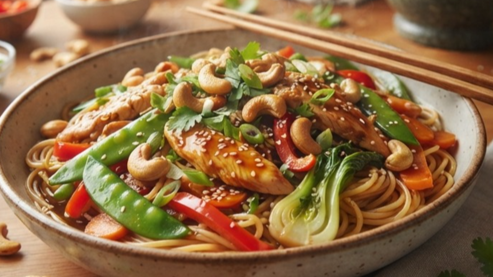 Chicken Cashew Stir Fry