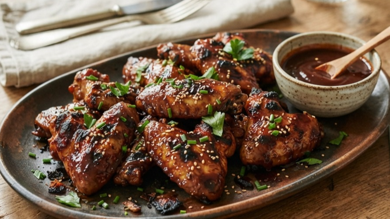 Karin’s BBQ chicken wings