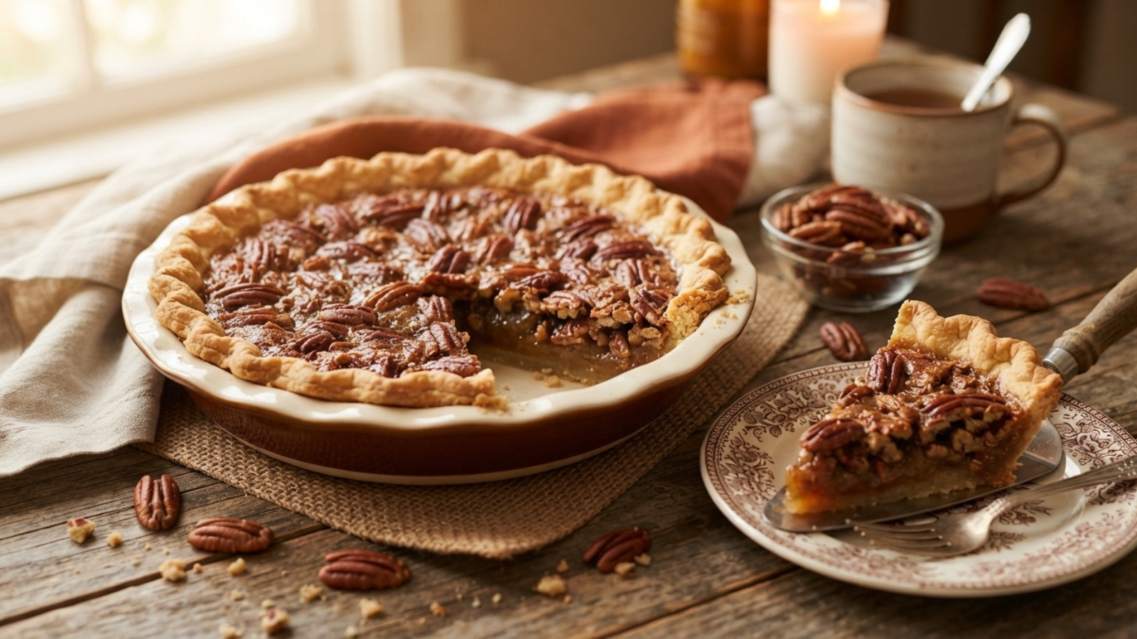 Serge & Leanne’s Pecan Pie