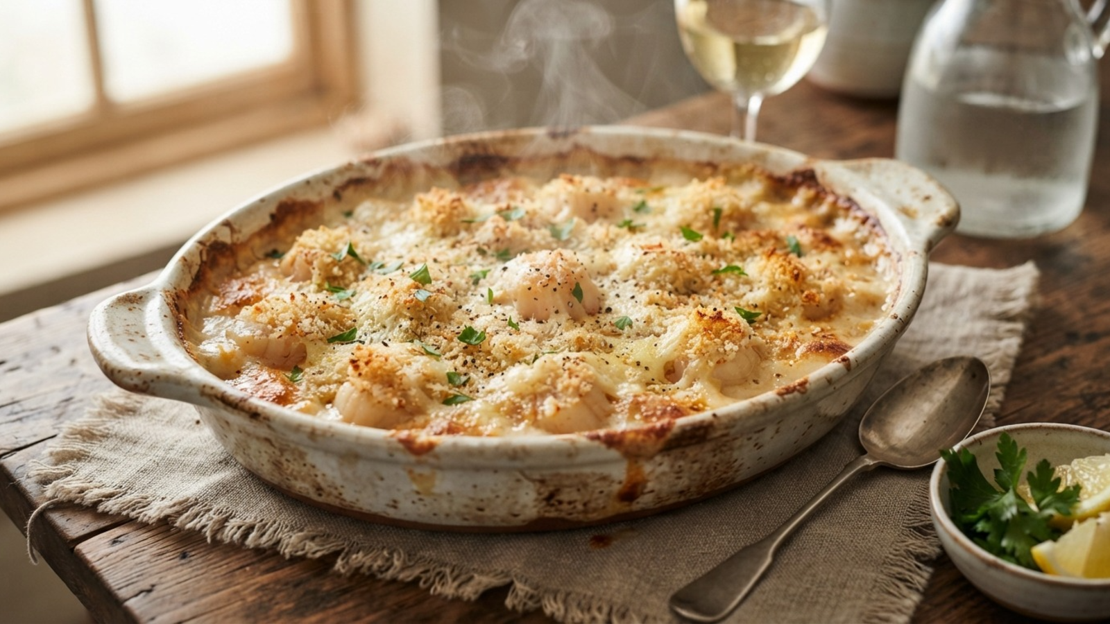 Scallops in Casserole