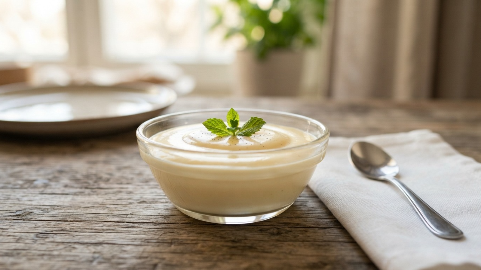 Homemade Vanilla Pudding
