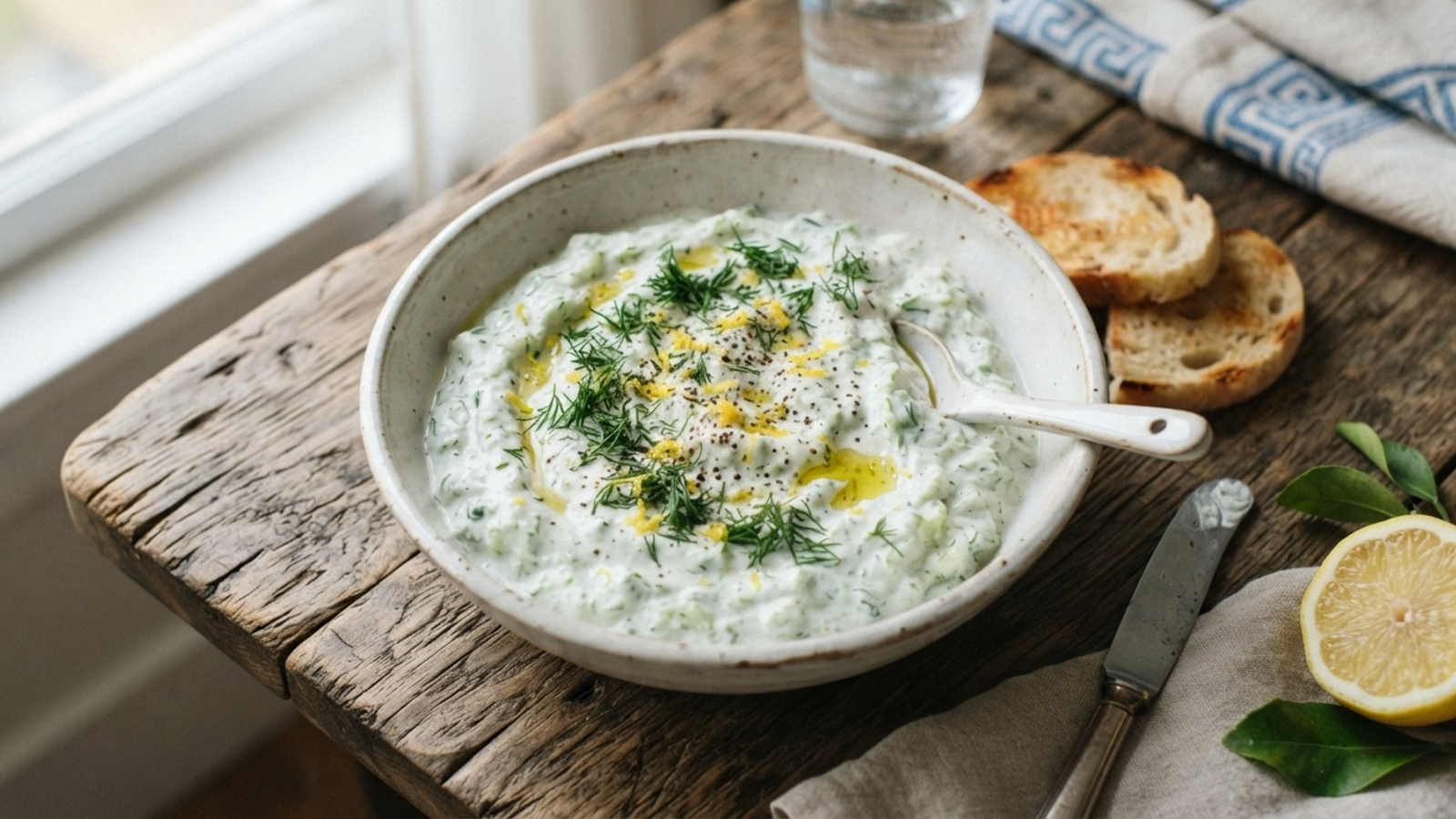 The perfect tzatziki