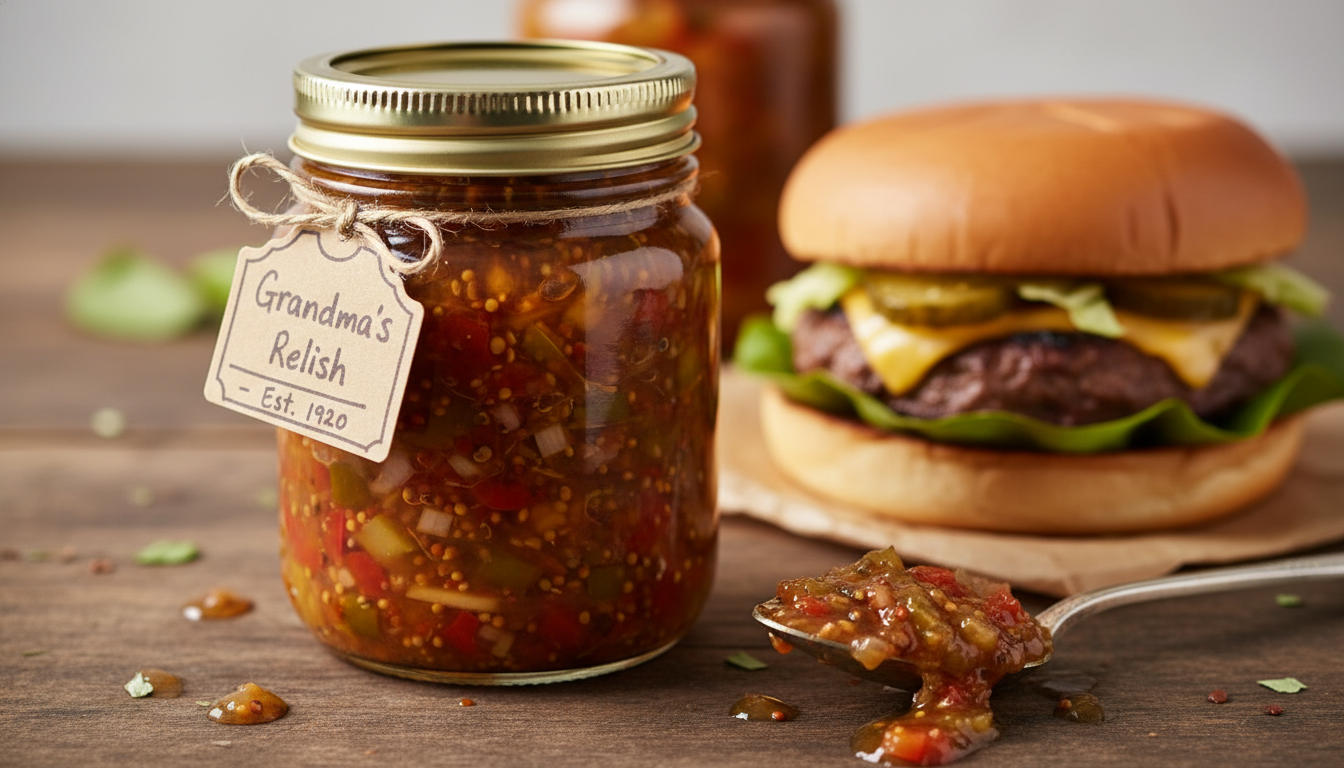Old-fashioned Hamburger Relish