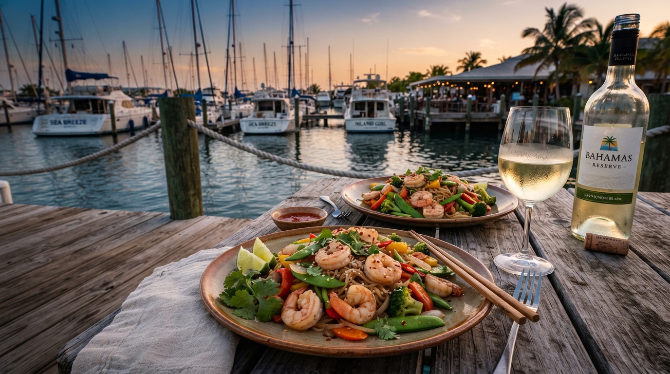 Sauté de crevettes à l'ail (Garlic Shrimp Stir Fry)