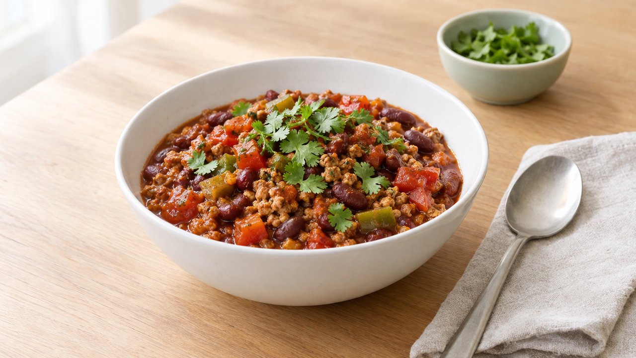 Turkey and bean chili