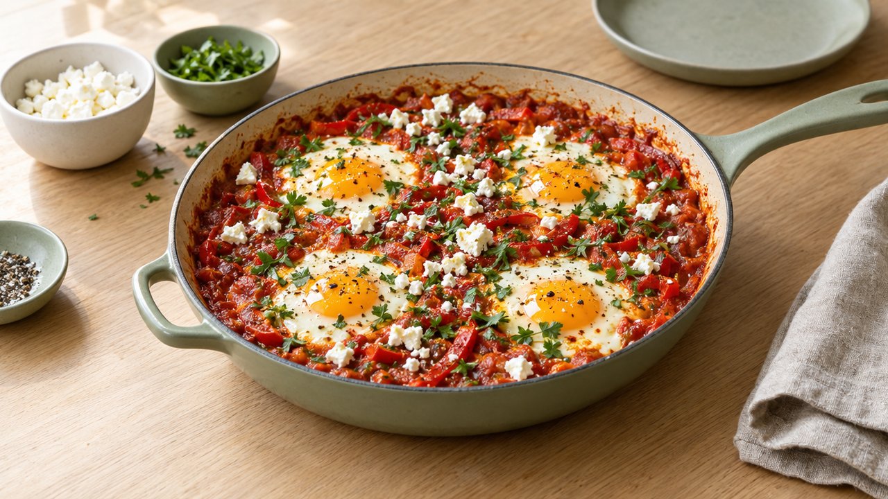 Bell pepper shakshuka