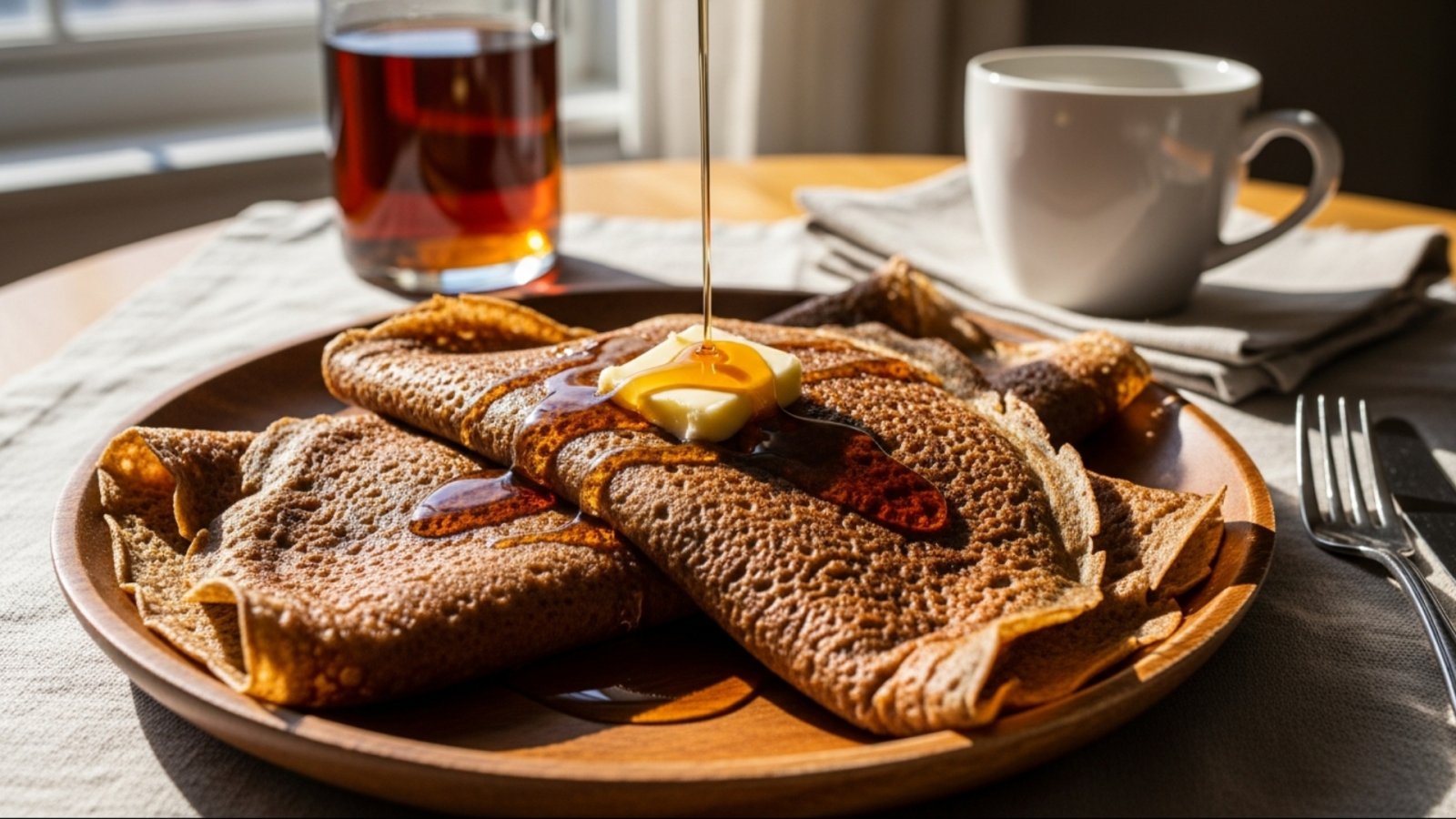 Crêpes au sarrasin de grand-papa Richard