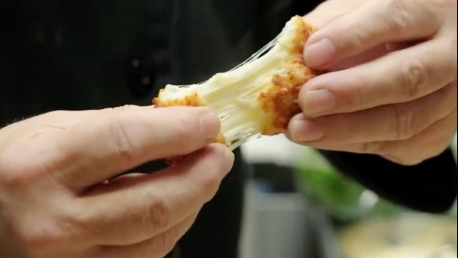 Boules de mozzarella frites maison