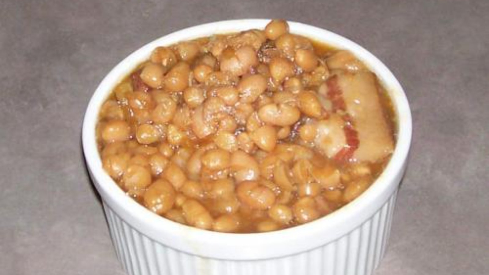 White Beans with Bacon