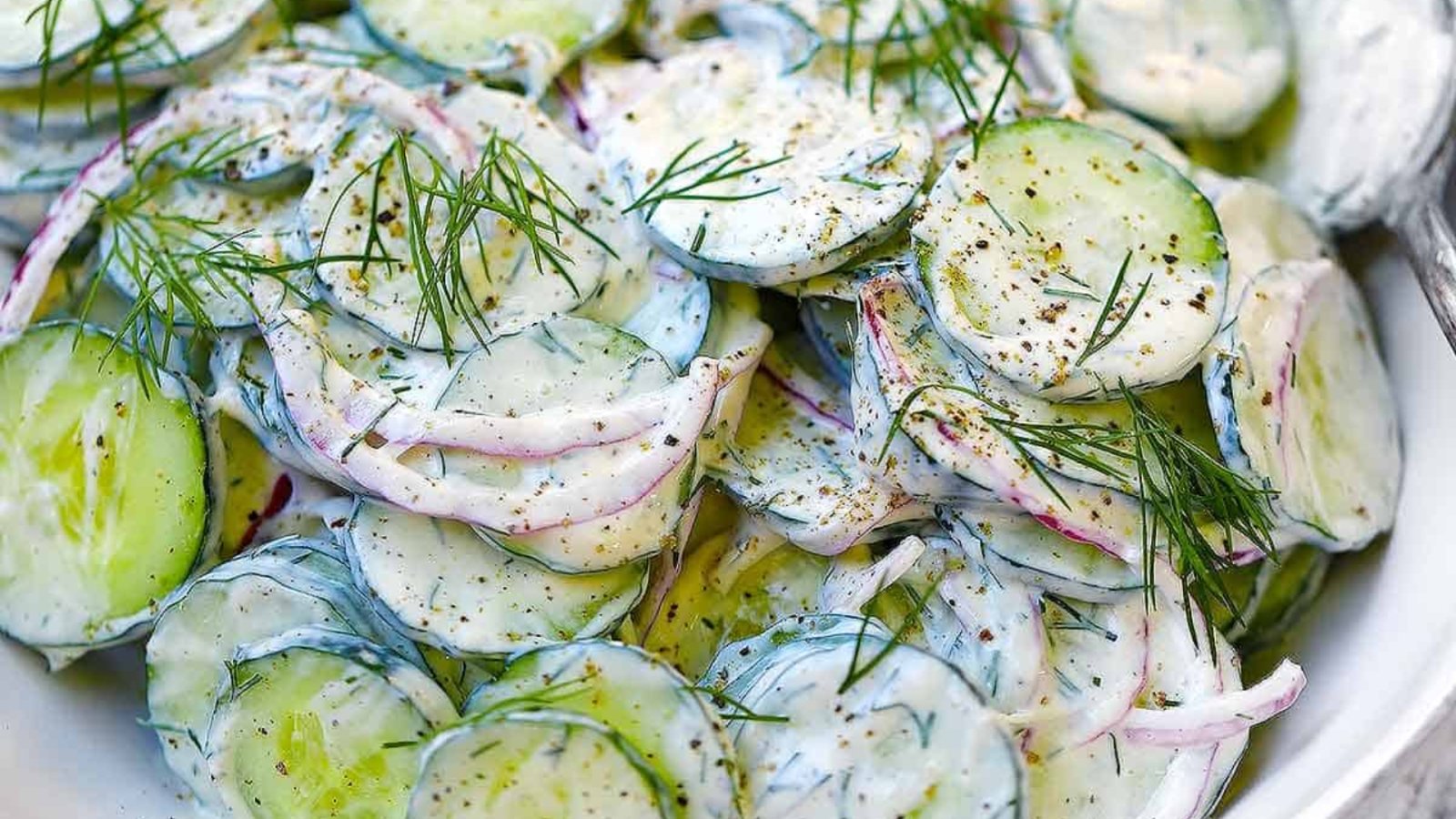 Cucumber and Yogurt Salad