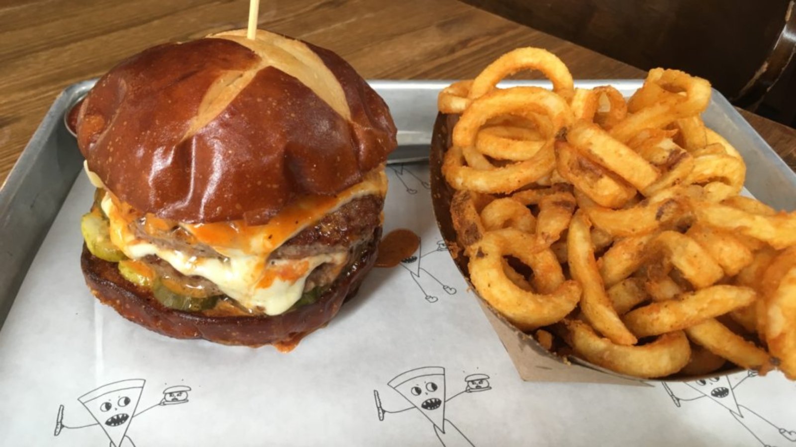 Emily’s Emmy Burger – the world’s best burger.