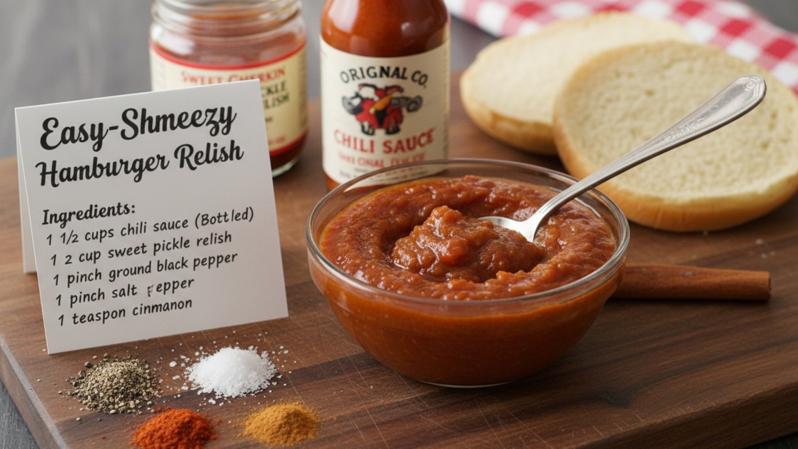 Yves' even easier easy-shmeezy hamburger relish