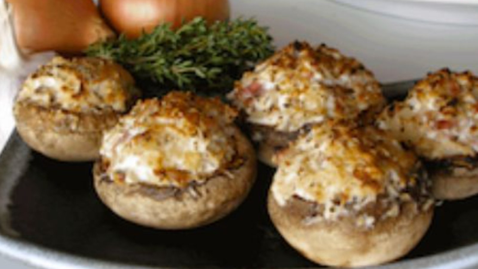 Jovette's Stuffed Mushrooms