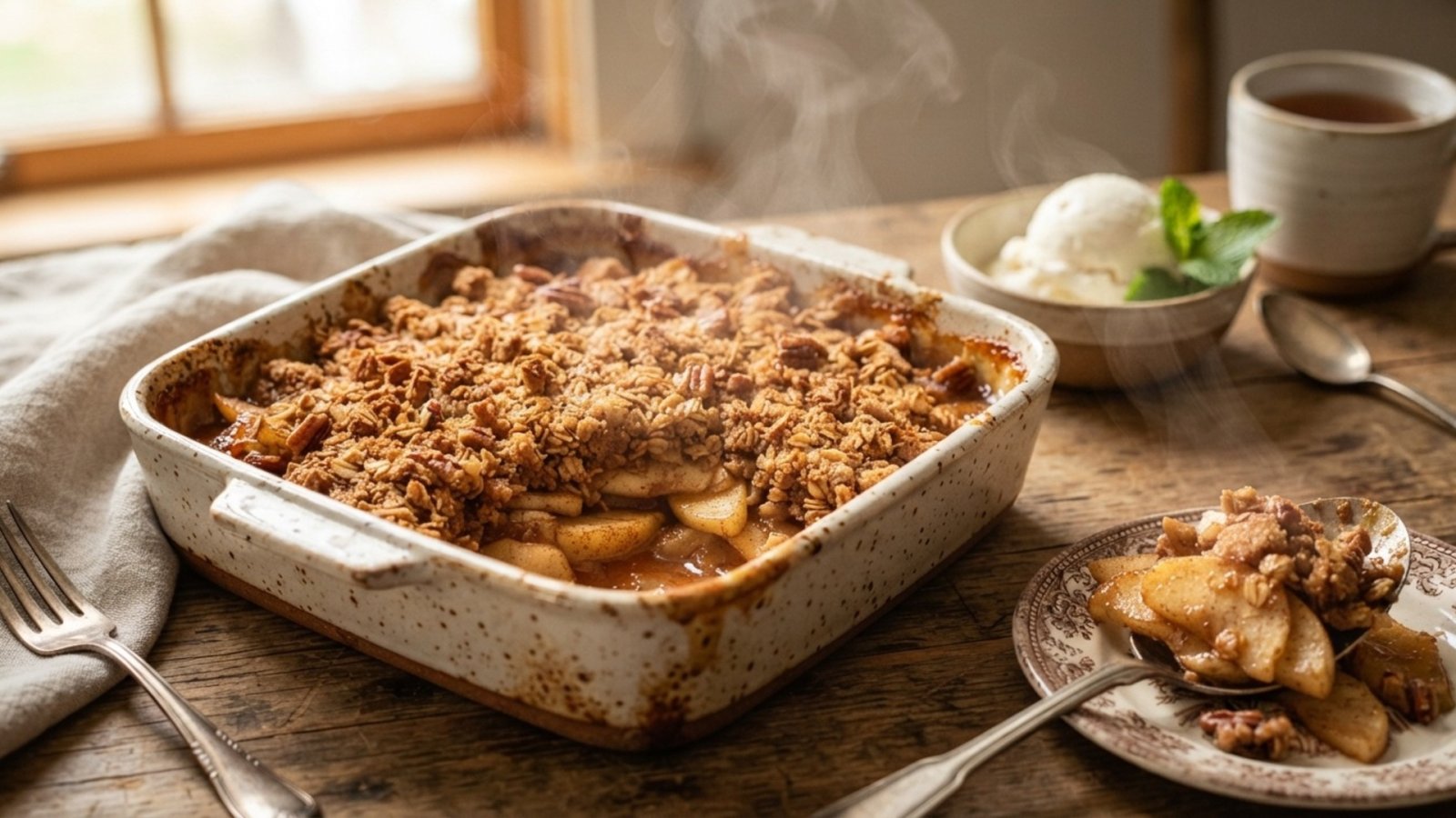 Aunt Lynn’s Apple Crisp Recipe