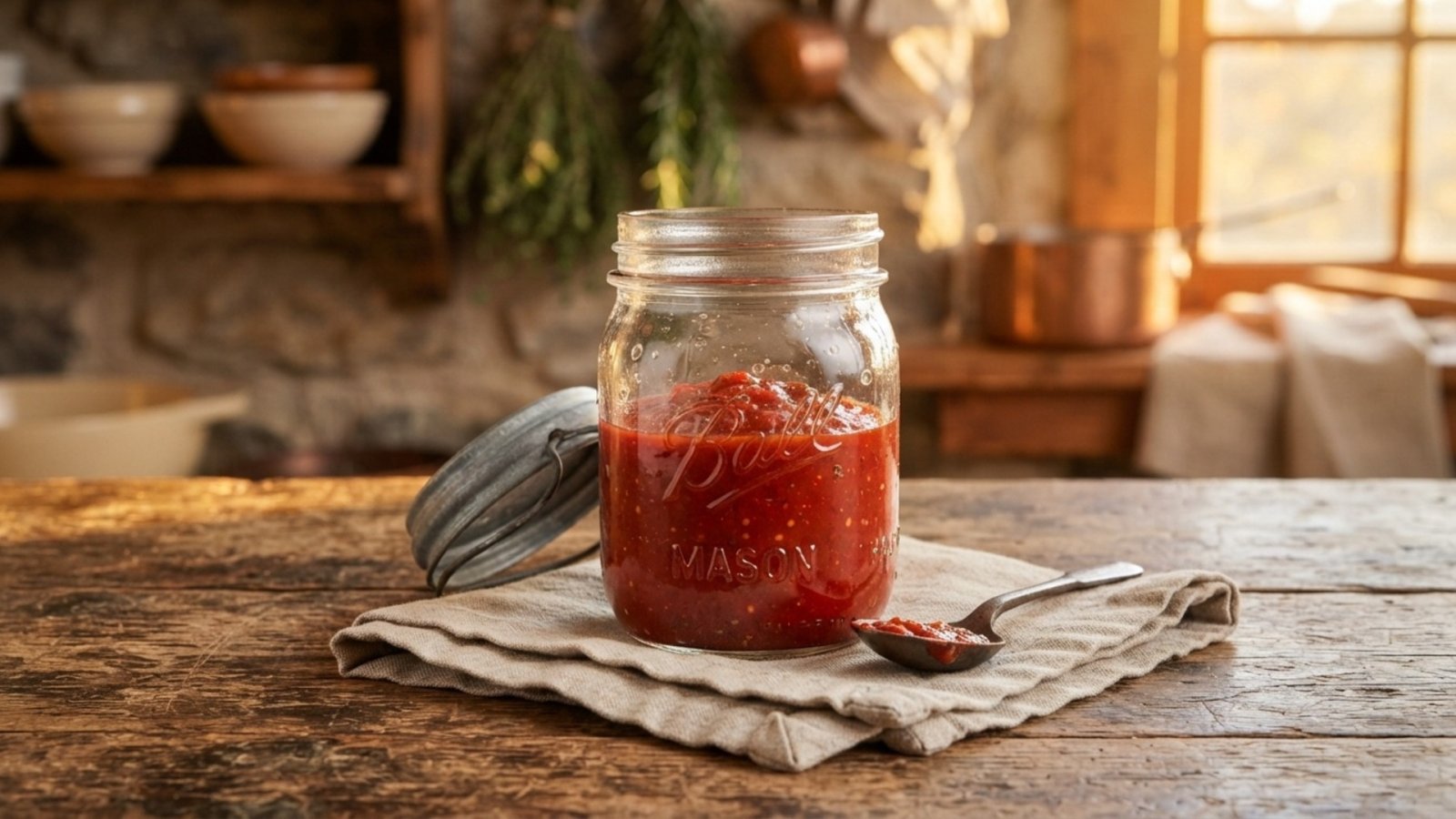 Homemade ketchup
