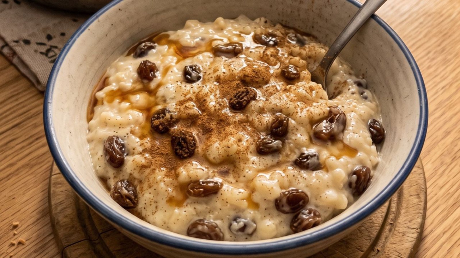 Maple Rice Pudding